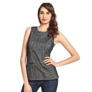 Cabi tweed vest top,